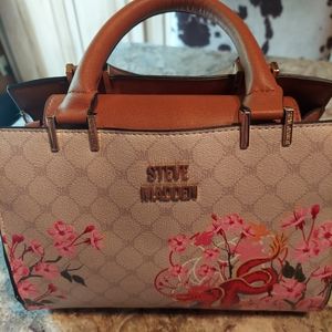 Steve Madden Dragon with Cherry Blossom crossbody purse.